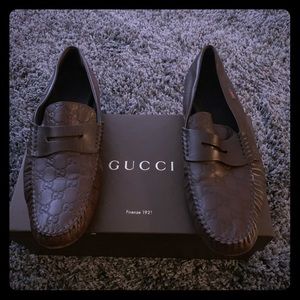 Gucci Gg brown loafers(Men’s )